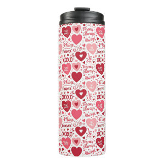 Bouteilles Isothermes XOXO & Always Be Mine Pink & Red