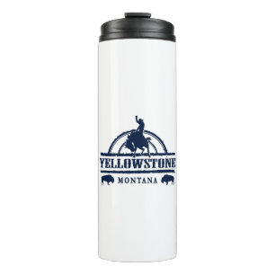 Bouteilles Isothermes Yellowstone Montana Rodeo Cowboy
