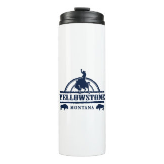 Bouteilles Isothermes Yellowstone Montana Rodeo Cowboy