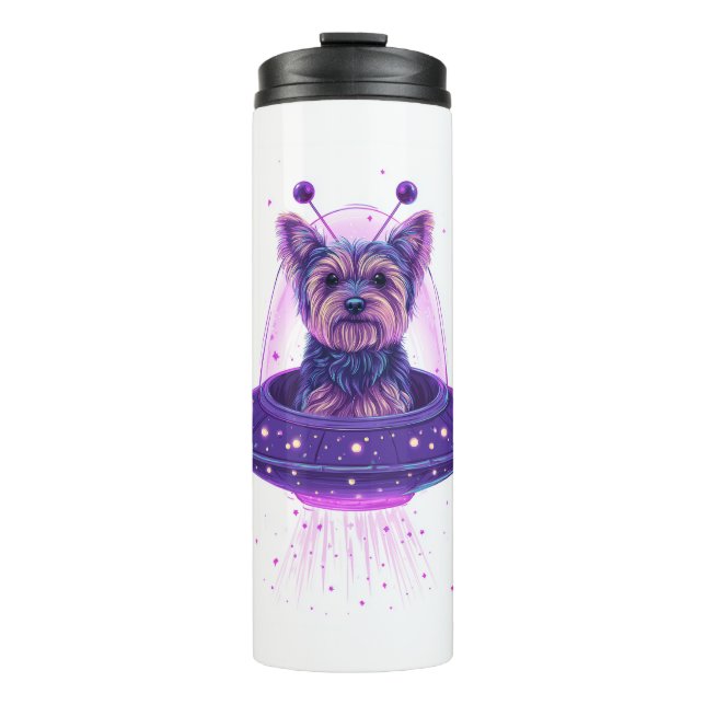 Bouteilles Isothermes Yorkie - Chien hors du monde (Devant)