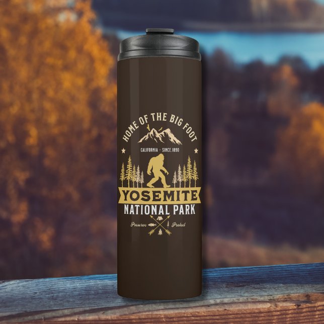 Bouteilles Isothermes Yosemite National Park Home of the Big Foot (Créateur téléchargé)