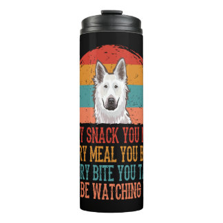 Bouteilles Isothermes zwitserse witter herdershond