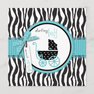 Boutique Chic Boy Square Announcement