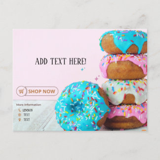 BOUTIQUE DE DOUGHNUT Cartes de remerciement