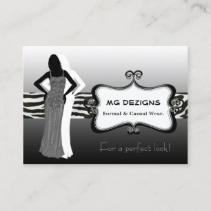 boutique de mode Carte de visite