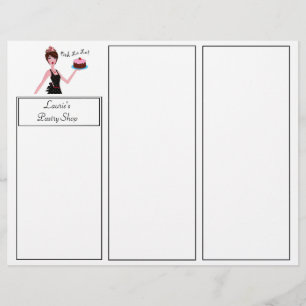Boutique de pâtisserie Brochures Tri-Fold