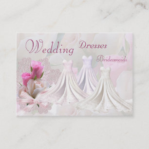 Boutique de robes Mariages cartes de visite