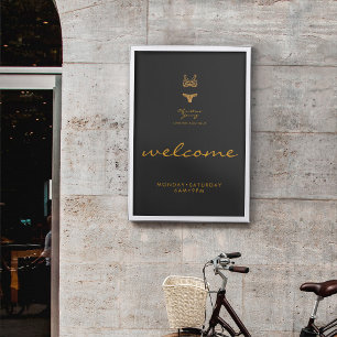 Boutique de sous-vêtements Poster de bienvenue
