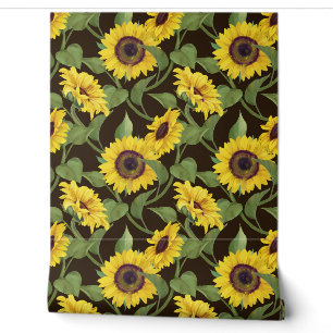 Boutique de tournesols papier peint fleuri exotiqu