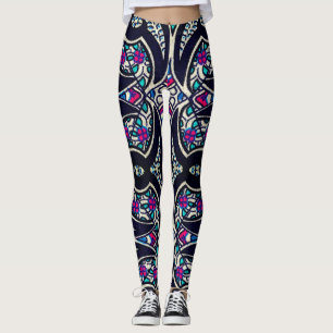 Boutique Design Digital Art Leggings