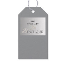 Boutique Élégante Étiquette de Prix et de Taille d