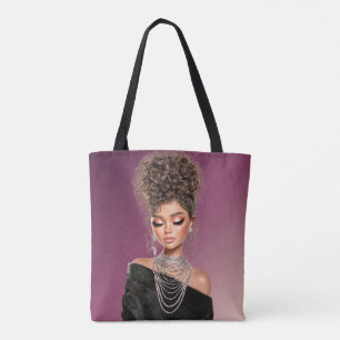 Boutique Glam Amethyst Tote Bag