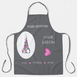 Boutique Hair Salon Business Branding Scissors Apron