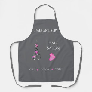Boutique Hair Salon Business Branding Scissors Apron
