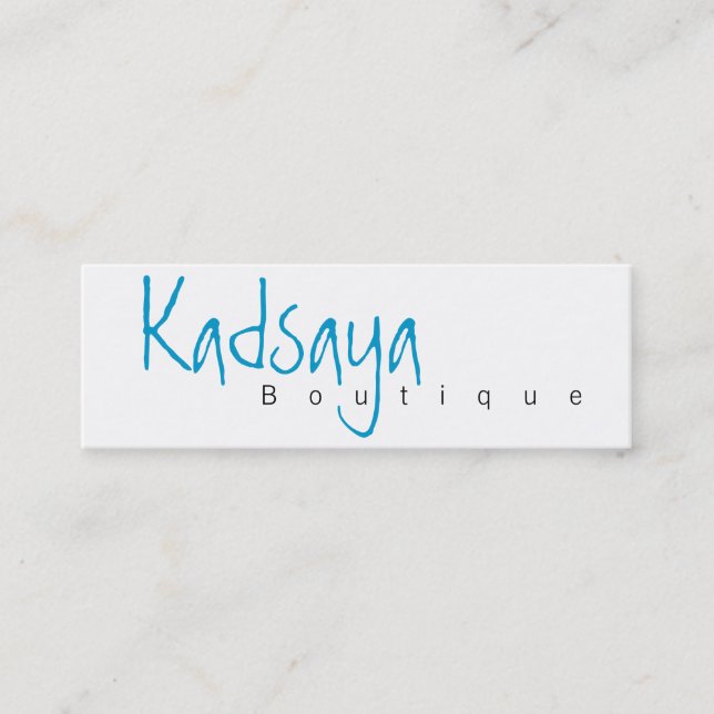 Boutique Kadsaya 4 Store Business Card (Front)