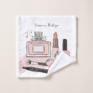 Boutique Makeup Personalized Wash Cloth
