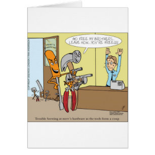 Boutique matérielle Libération Drôle Cadeaux Carte