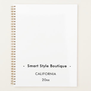 Boutique minimaliste de luxe blanc et noir