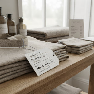 Boutique Price Tags, Editable Retail Tags, Swing Gift Tags
