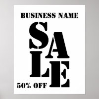 Boutique Sale Sign, Retail Store Signage, Custom