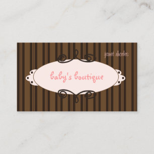 Boutique sassy, cartes de visite