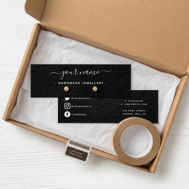 Boutique Simple earring mini display card (Boutique Simple earring mini display card.)