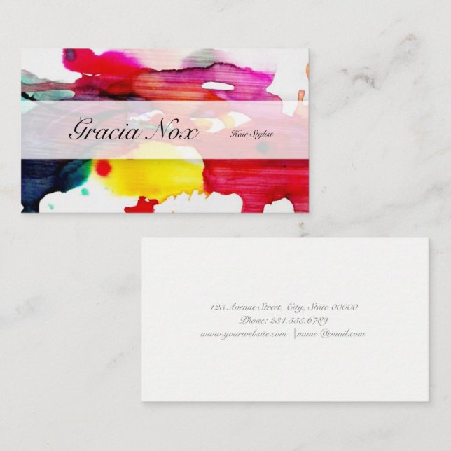 Boutique & Spa Business Card (Front/Back)