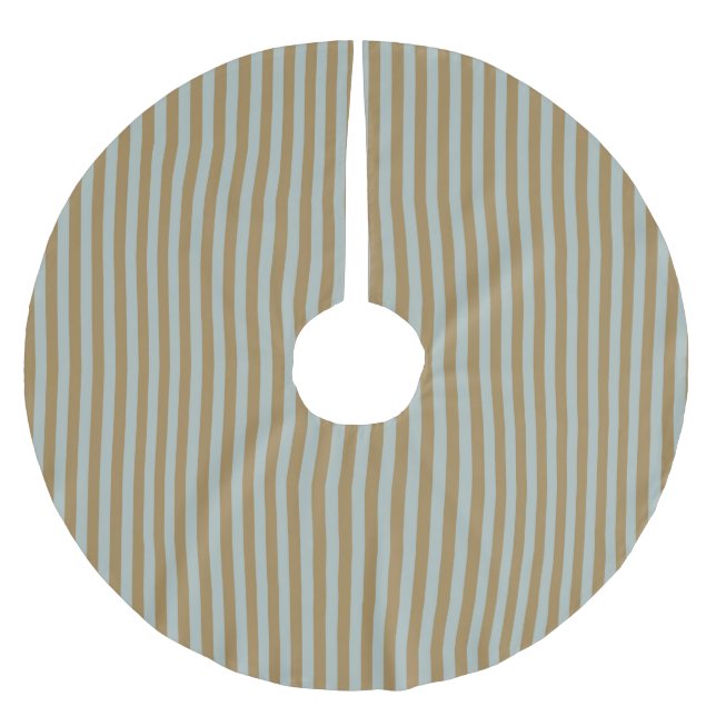 Boutique Stripes - Christmas Tree Skirt (Front)