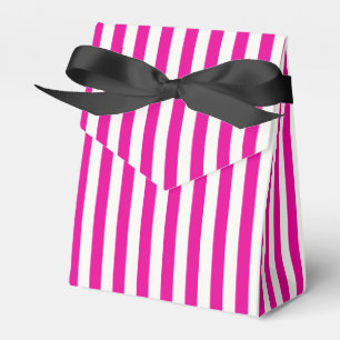 Boutique Stripes - Favour Boxes Tent with Ribbon