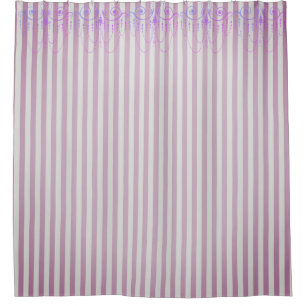 Boutique Stripes Lavender / Chandeliers -