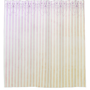 Boutique Stripes Lavender / Chandeliers -