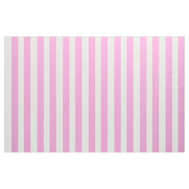 Boutique Stripes - Tissu rose blanc (Fat Quarter)