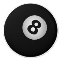 bouton 8-Ball en céramique