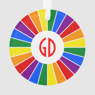 BOUTON À DRAPEAU PLANIFIÉ RAYS + votre signe ou vo