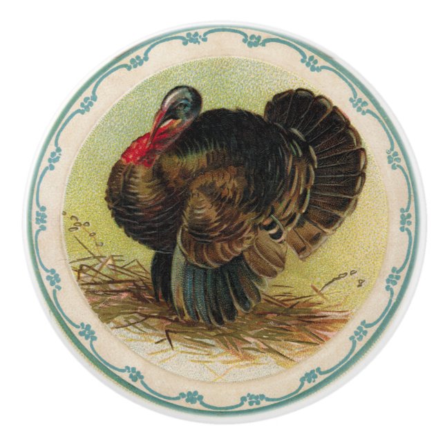 Bouton antique de Clapsaddle Turquie (Devant)