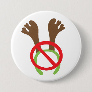 bouton / badge - drôle thème de Noël
