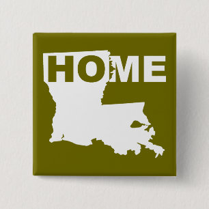 Bouton Badge Épingle de la Louisiane loin de l'Éta