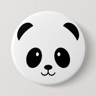 Bouton Badge Épinglette Panda Mignon Pandas