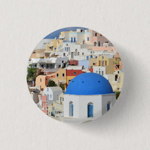 Bouton d'architecture Santorin / Badge