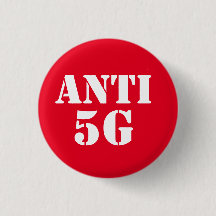 Bouton de badge rond Anti 5G