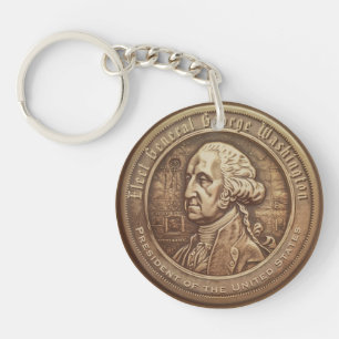 Bouton de campagne de George Washington