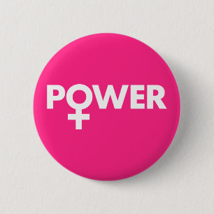 Bouton de la broche du badge féministe