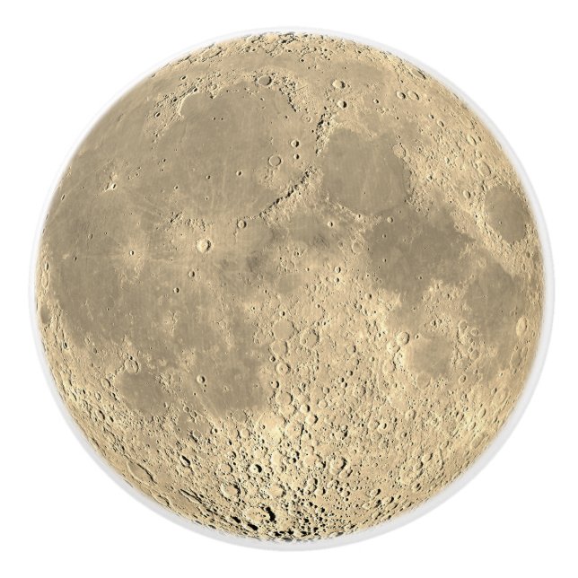 Bouton de l'armoire de l'agrafe du tiroir de lune (Devant)