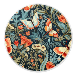 Bouton de papillon botanique foncé