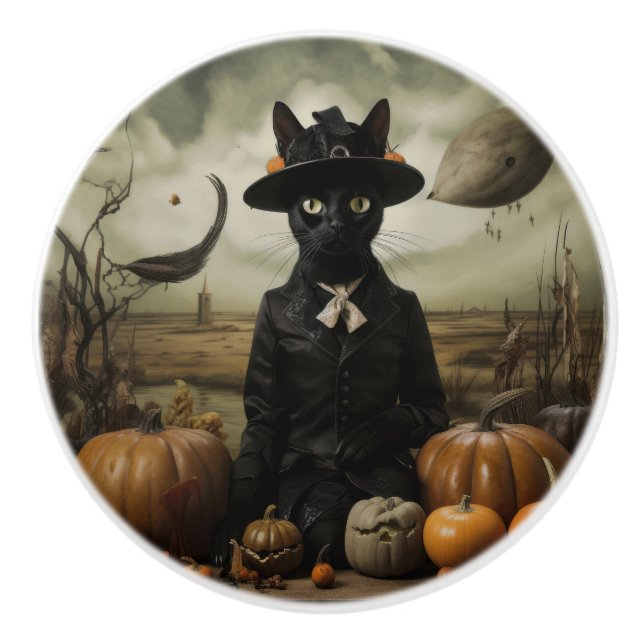 Bouton De Porte En Céramique Acrylic Keychain (Devant)