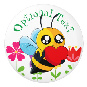 Bouton De Porte En Céramique Aimer Bee