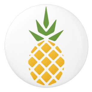 Bouton De Porte En Céramique Ananas