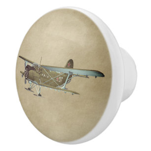 Bouton De Porte En Céramique Antonov An-2 Ceramic Knob