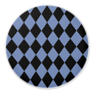 Bouton De Porte En Céramique Arlequin ~Design graphique ~ N'importe quelle coul