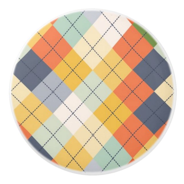 Bouton De Porte En Céramique Arrière - plan 2 de chandail (Devant)